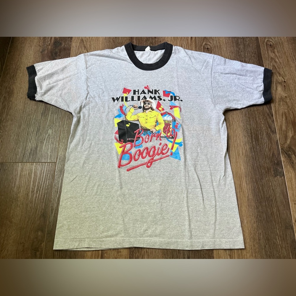 Vintage 1980s Hank Williams Jr Shirt